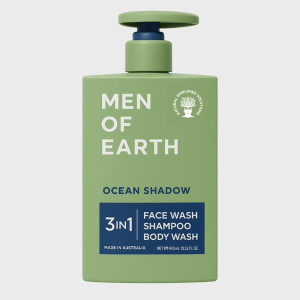 3-in-1: Face Wash, Shampoo & Body Wash (Ocean Shadow)
